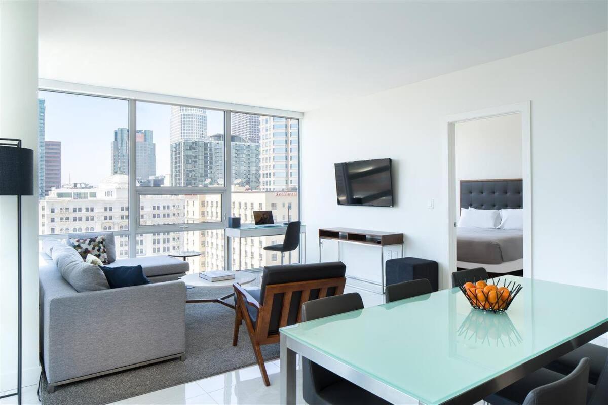 Luxurious Highrise 2B 2B Apartment Heart Of Downtown La Los Angeles Exteriör bild