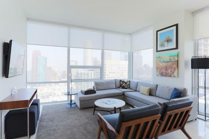 Luxurious Highrise 2B 2B Apartment Heart Of Downtown La Los Angeles Exteriör bild