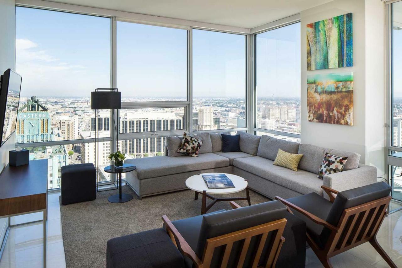 Luxurious Highrise 2B 2B Apartment Heart Of Downtown La Los Angeles Exteriör bild